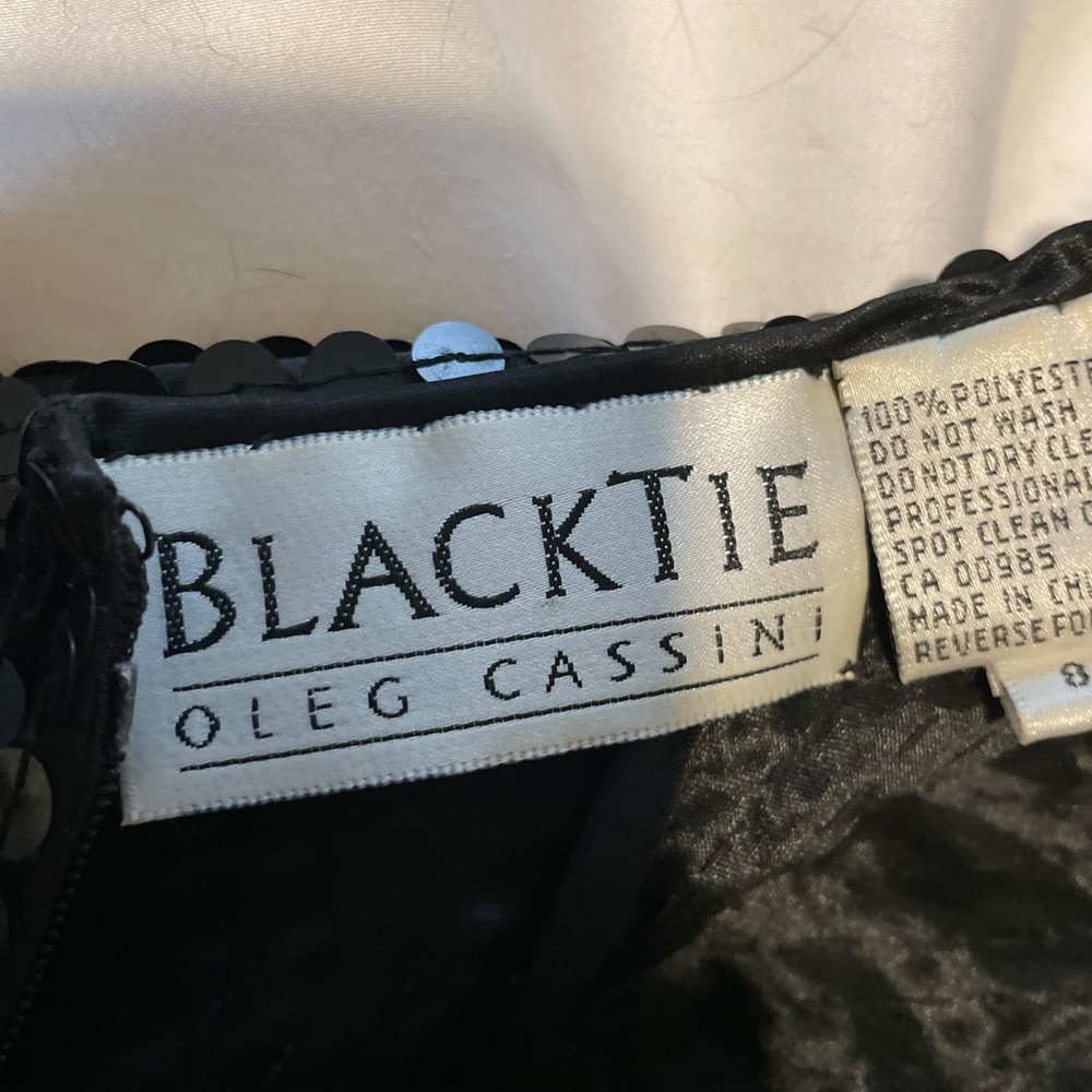 Oleg Cassini BlackTie Cocktail Dress